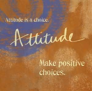 attitude is a choice